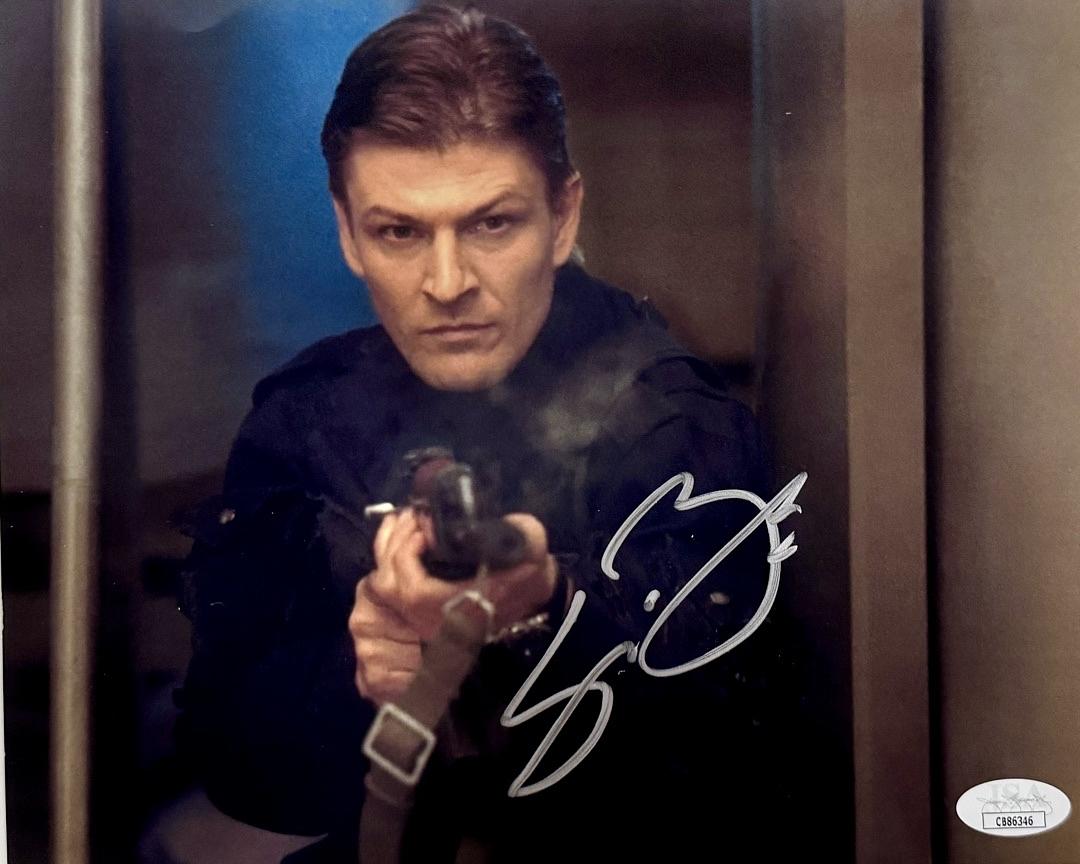 Sean Bean Signed 8x10 Photo (James Bond Golden Eye) - JSA COA